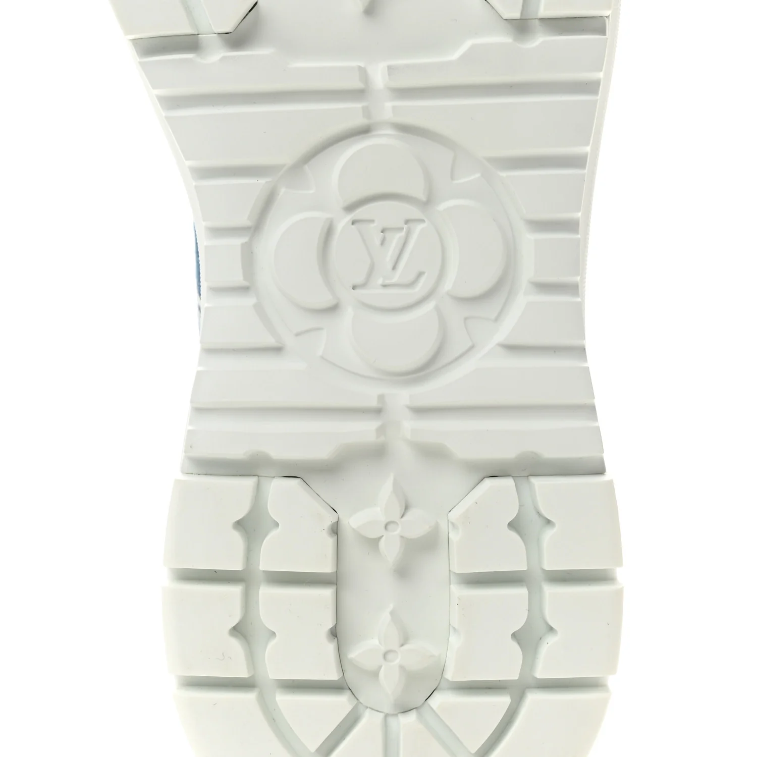 Denim Monogram Squad Sneakers 38.5 Marine - Image 8