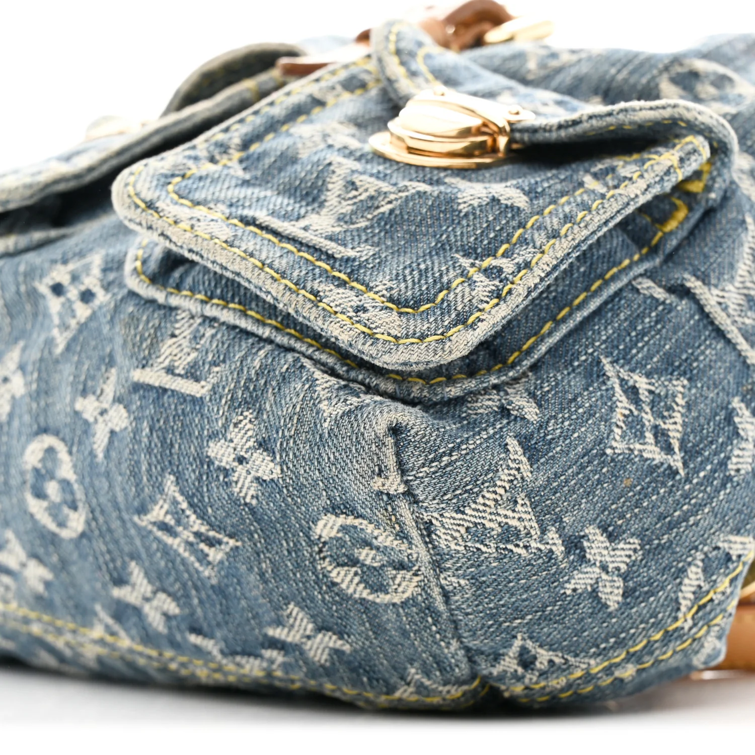 Denim Sac a Dos Backpack PM Blue - Image 9