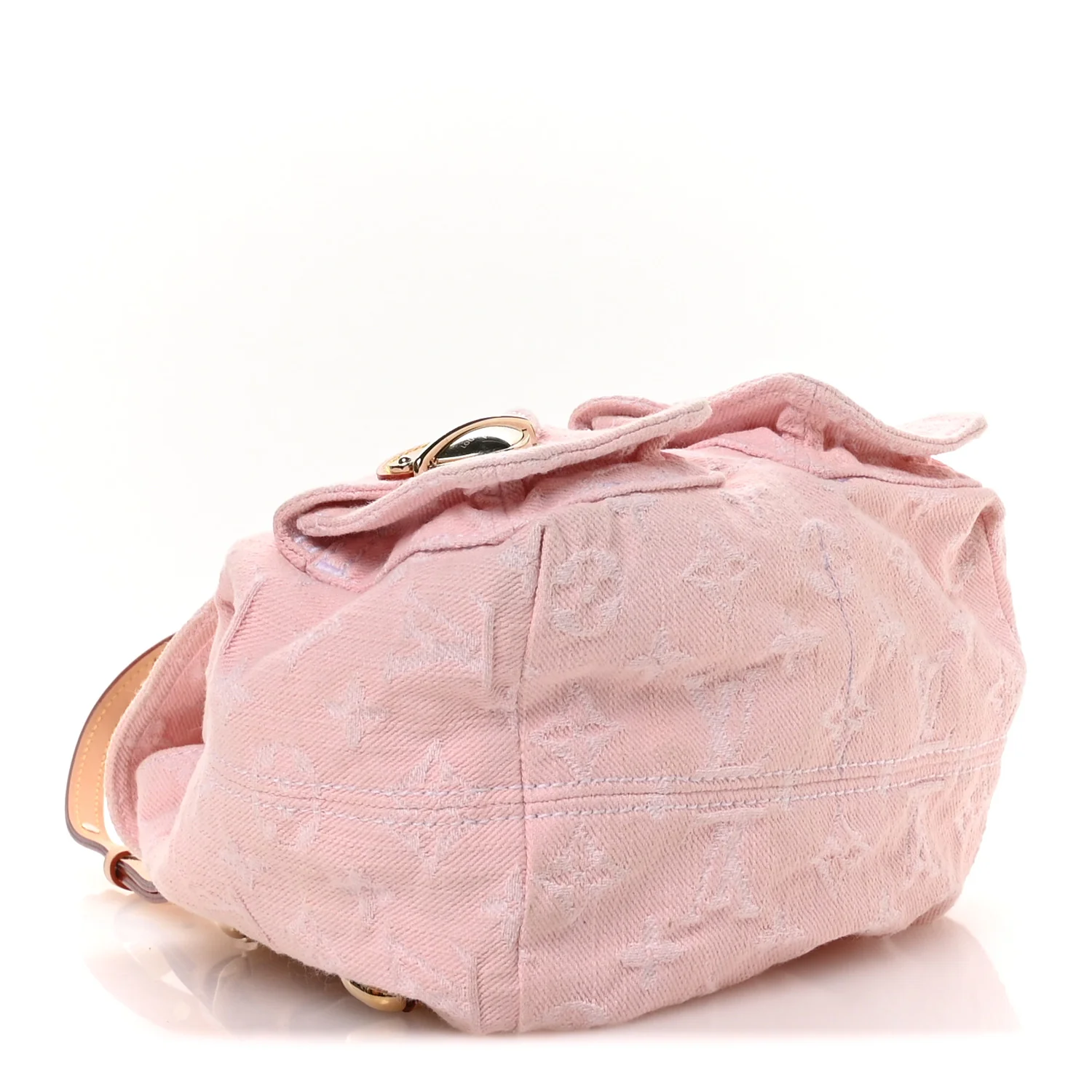 Denim Venice Backpack Washed Pink - Image 4