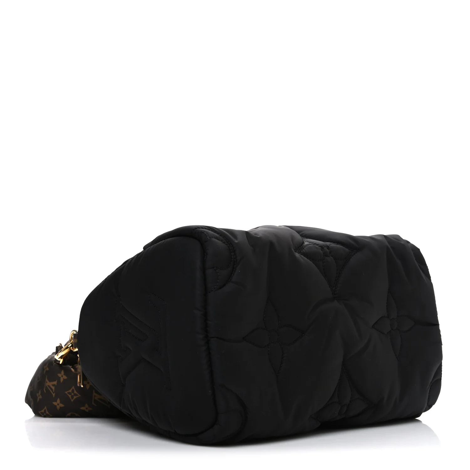 Econyl Mini Monogram Pillow Speedy Bandouliere 25 Black - Image 4