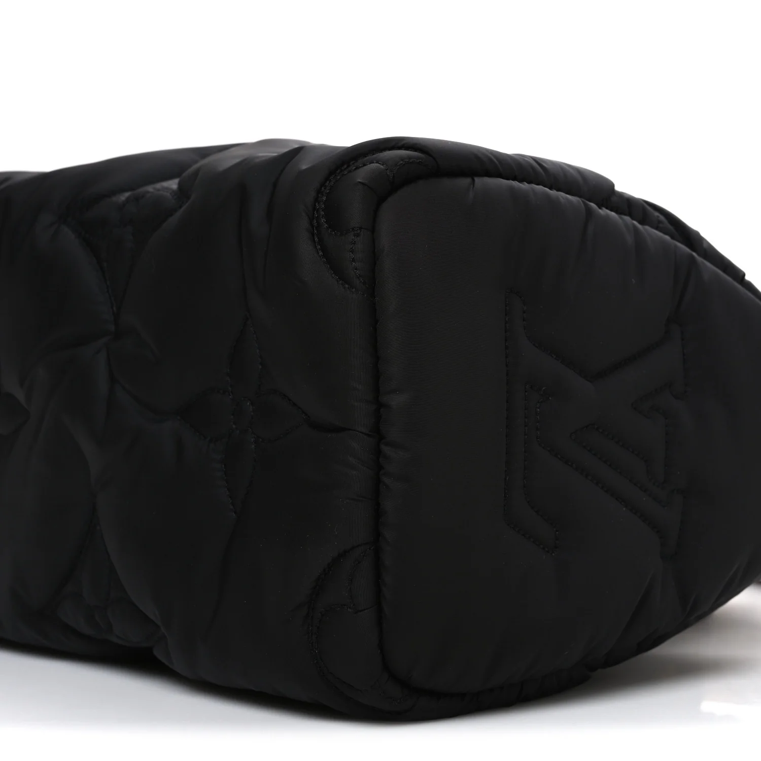 Econyl Mini Monogram Pillow Speedy Bandouliere 25 Black - Image 9
