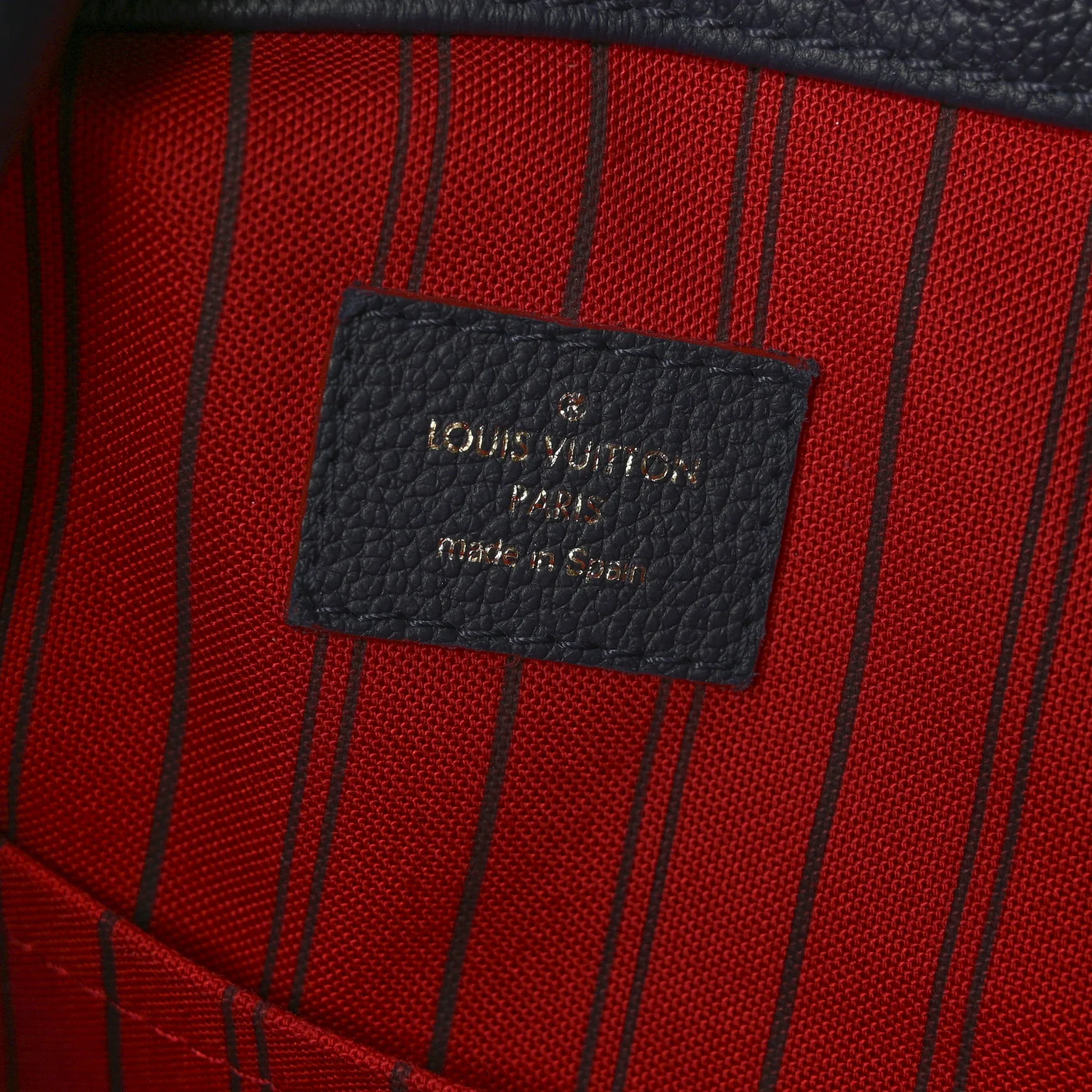 Empreinte Artsy MM Marine Rouge - Image 6