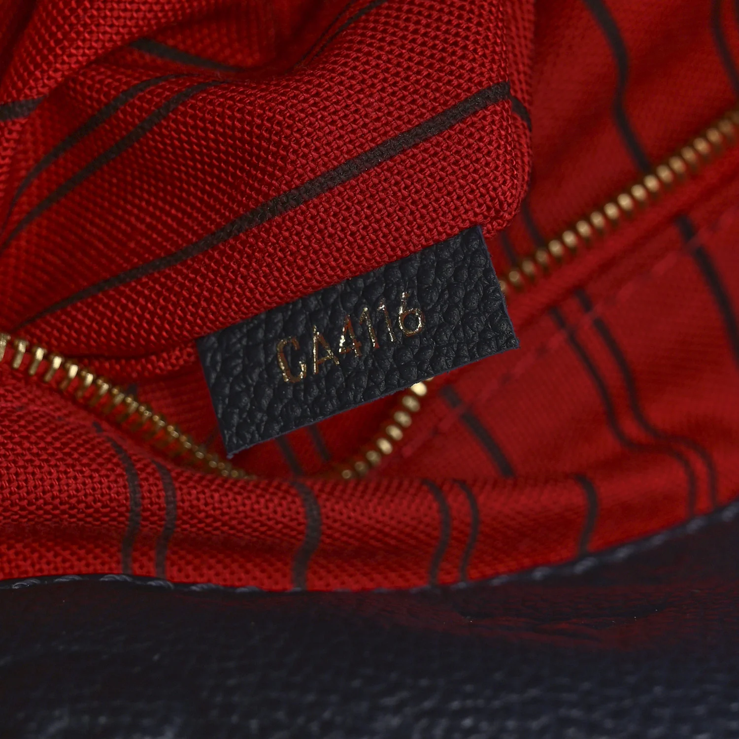 Empreinte Artsy MM Marine Rouge - Image 7