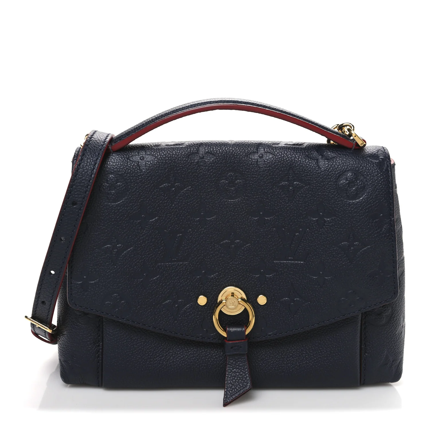 Empreinte Blanche BB Marine Rouge