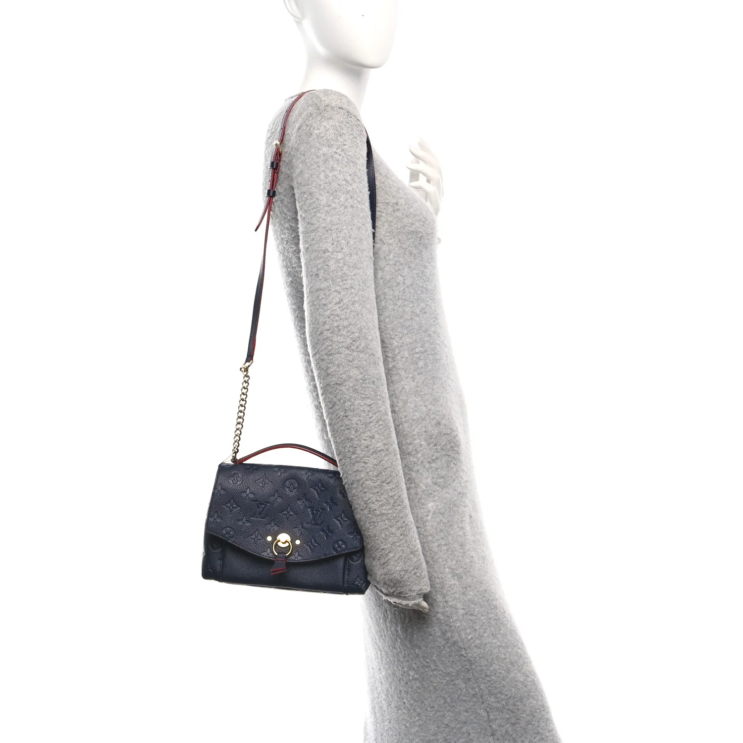 Empreinte Blanche BB Marine Rouge - Image 2