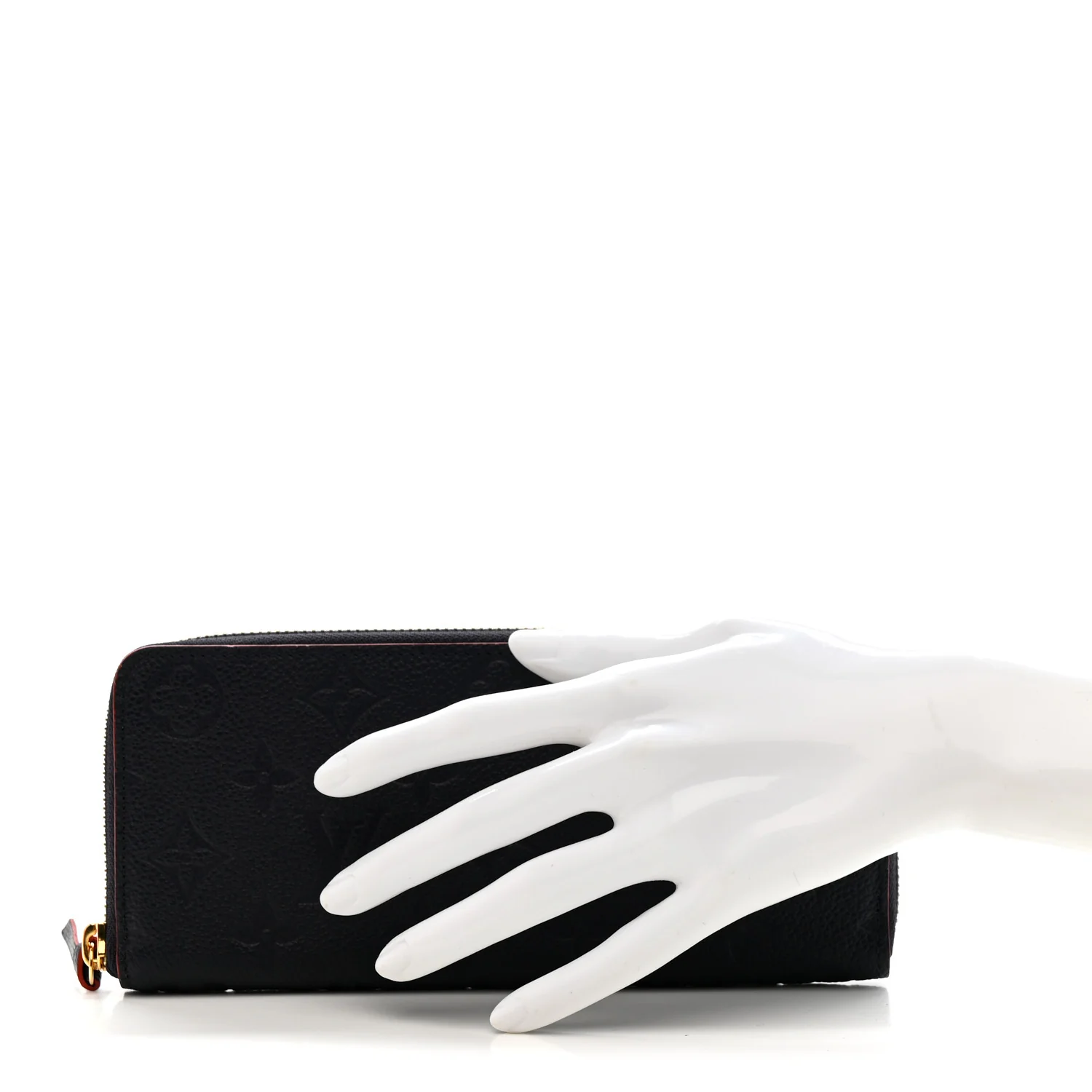 Empreinte Clemence Wallet Marine Rouge - Image 2