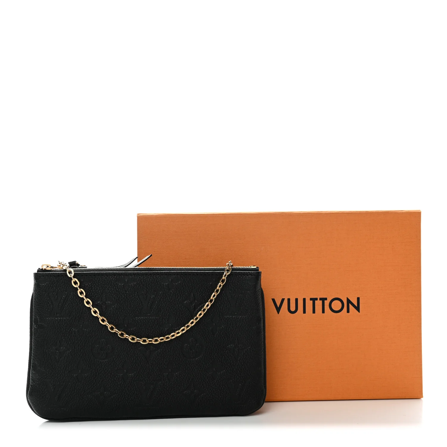 Empreinte Double Zip Pochette Black - Image 11