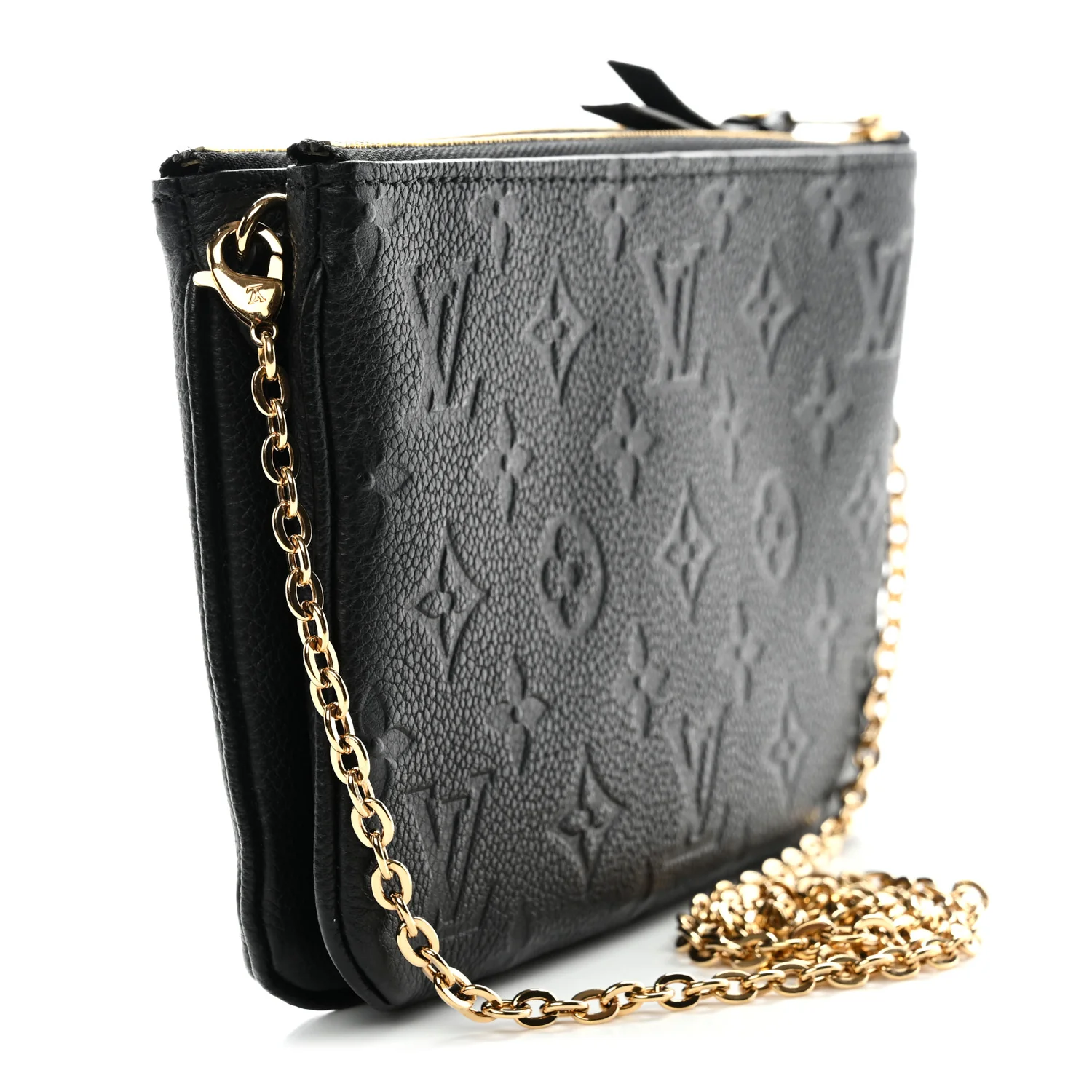 Empreinte Double Zip Pochette Black - Image 3