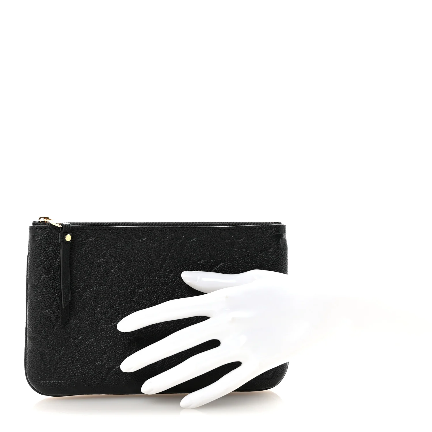 Empreinte Double Zip Pochette Black - Image 2
