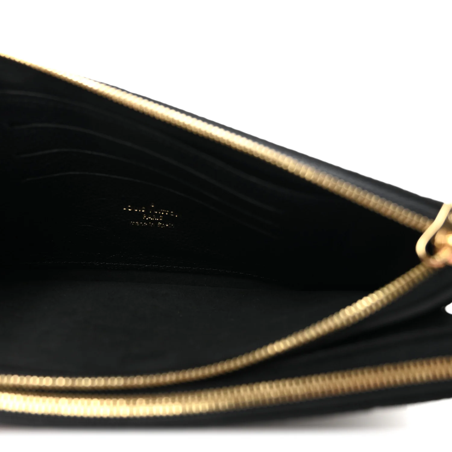 Empreinte Double Zip Pochette Black - Image 5