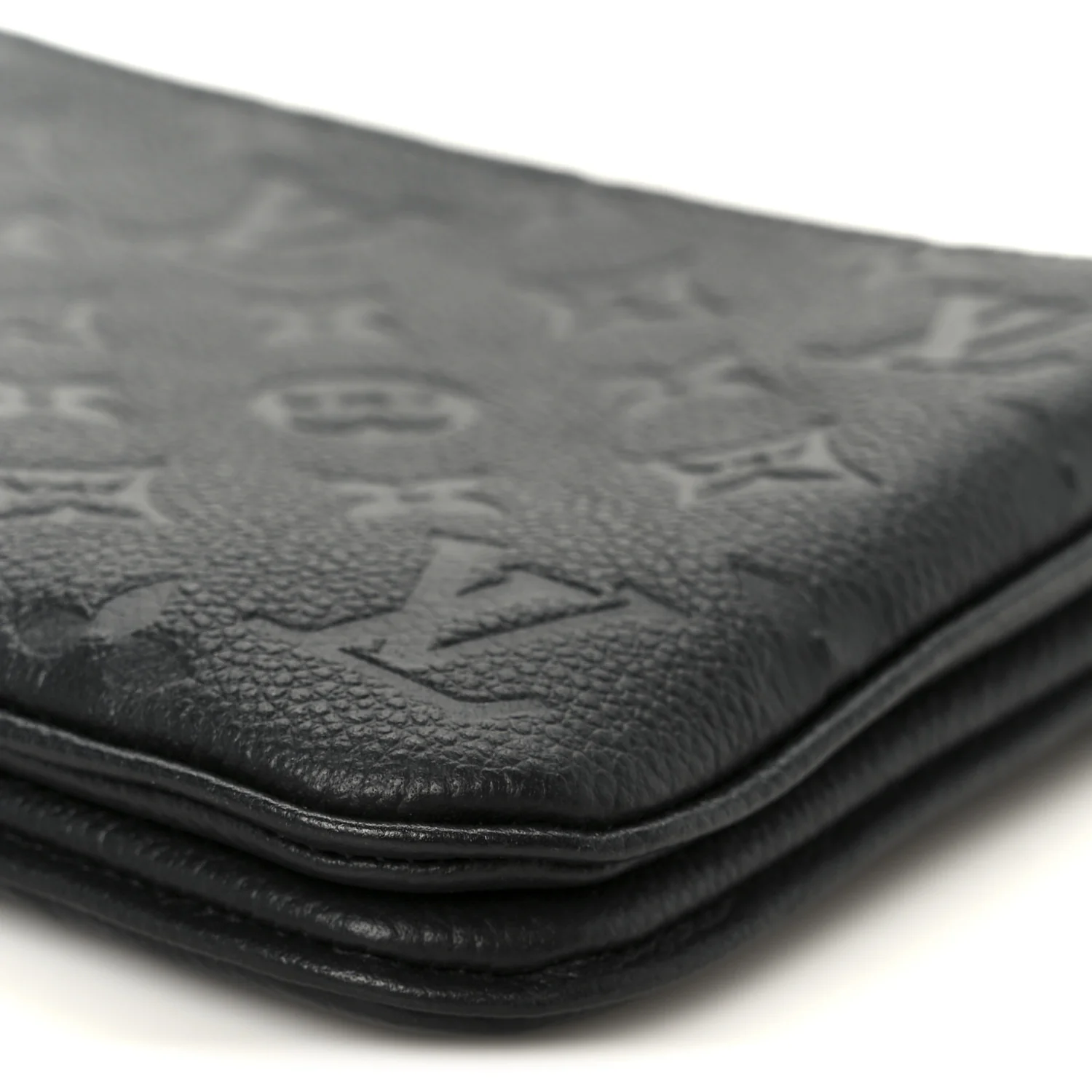 Empreinte Double Zip Pochette Black - Image 10