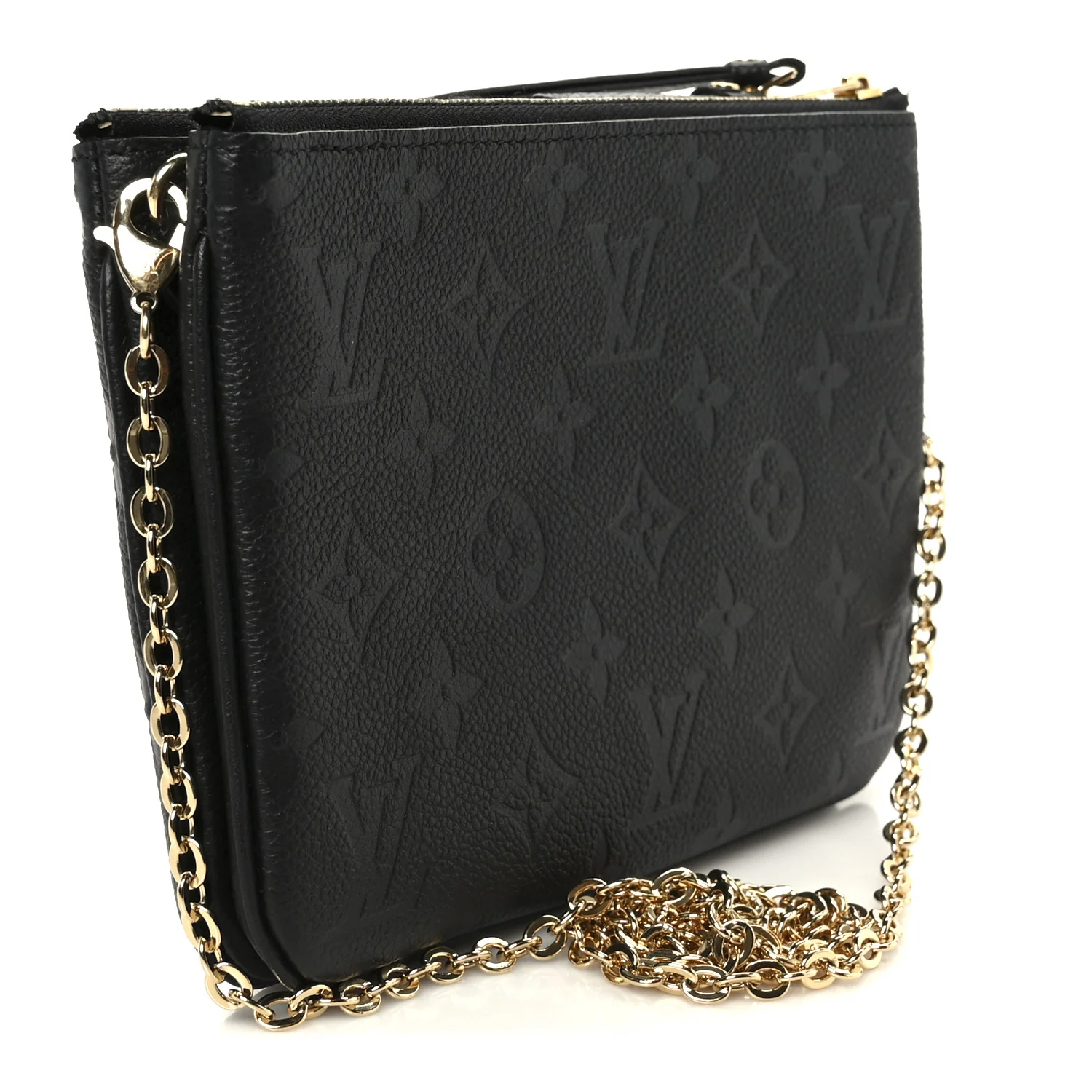 Empreinte Double Zip Pochette Black - Image 3