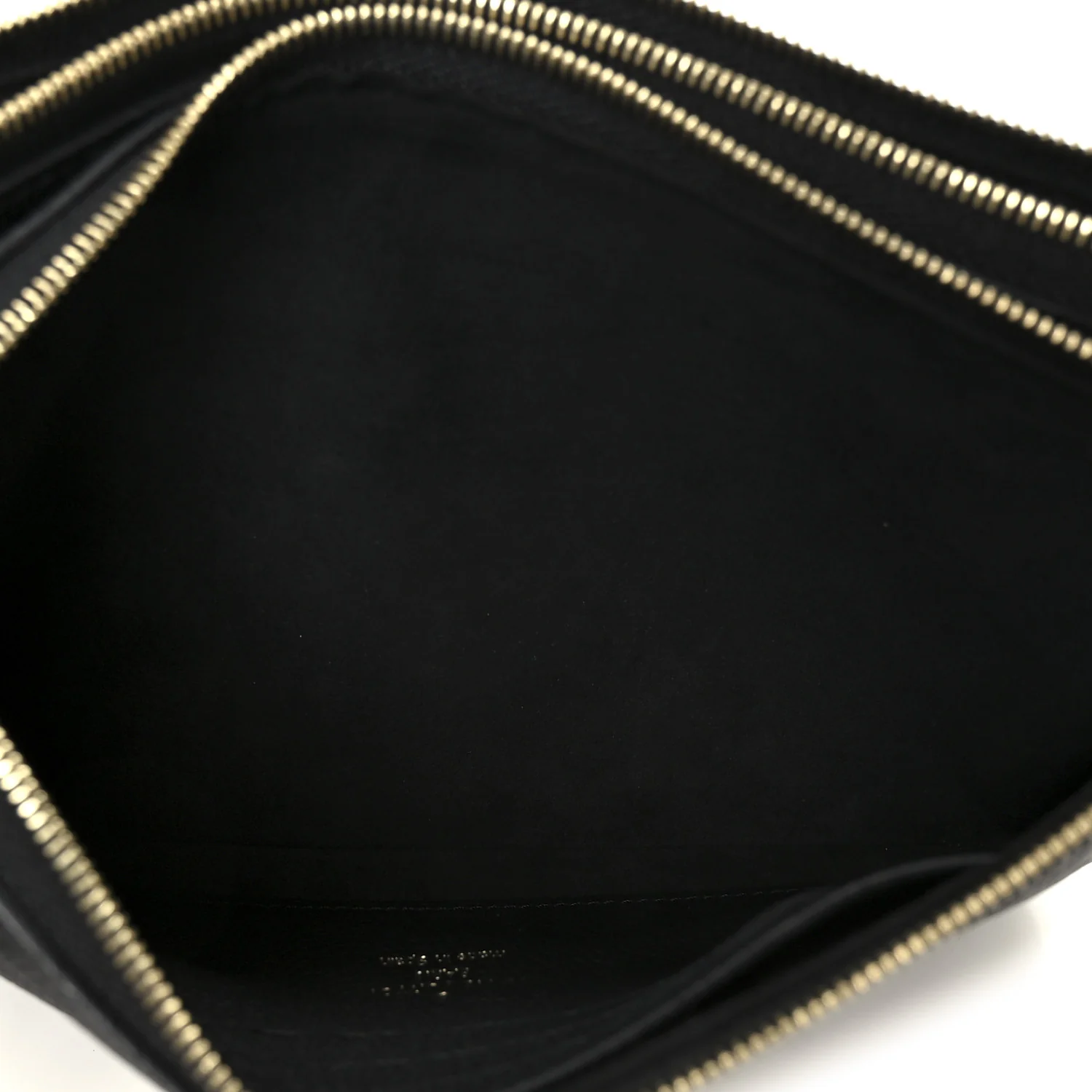 Empreinte Double Zip Pochette Black - Image 6