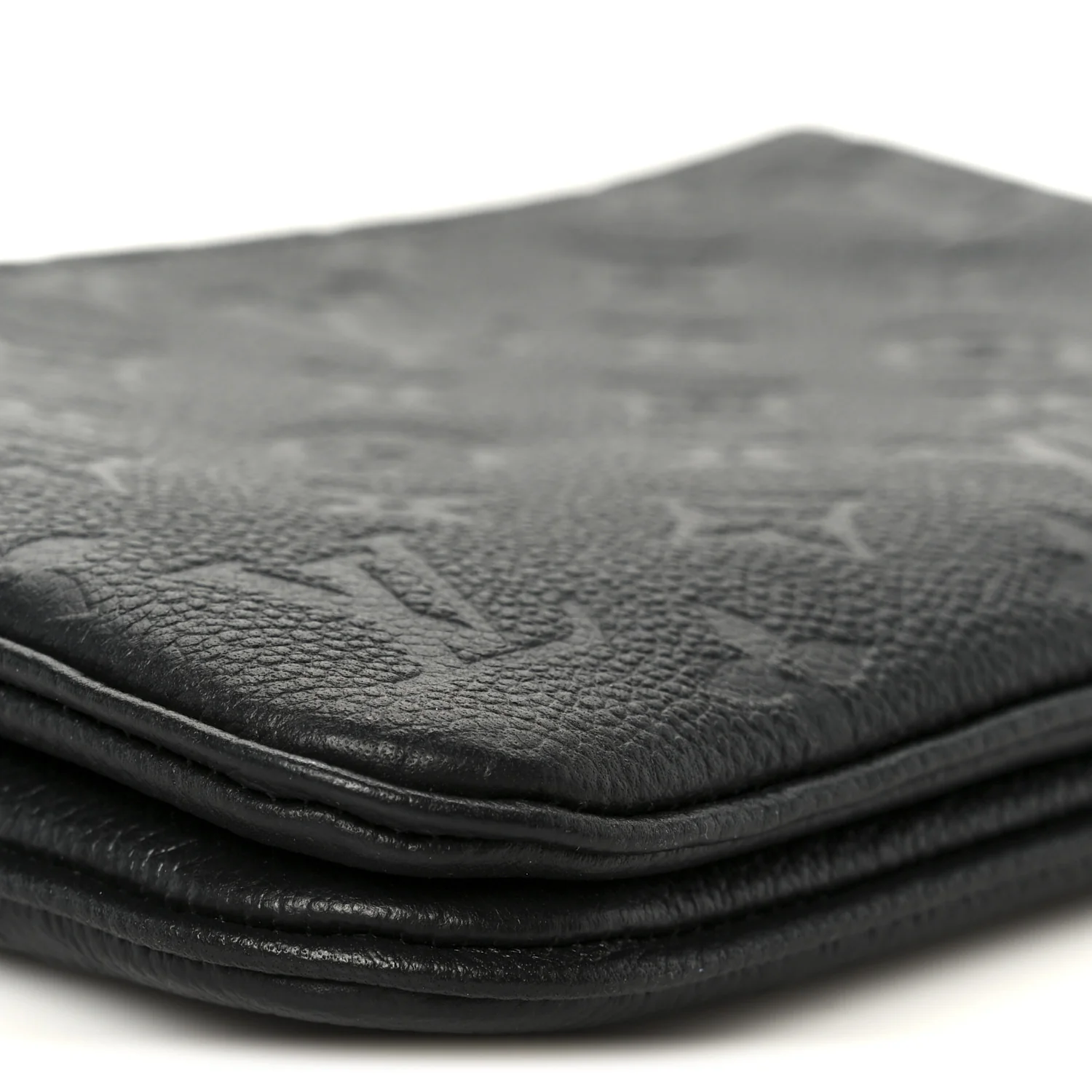 Empreinte Double Zip Pochette Black - Image 9