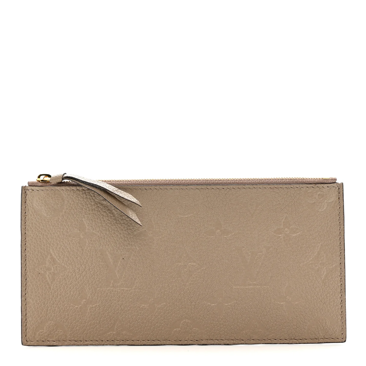 Empreinte Felicie Chain Wallet Zippered Insert Tourterelle