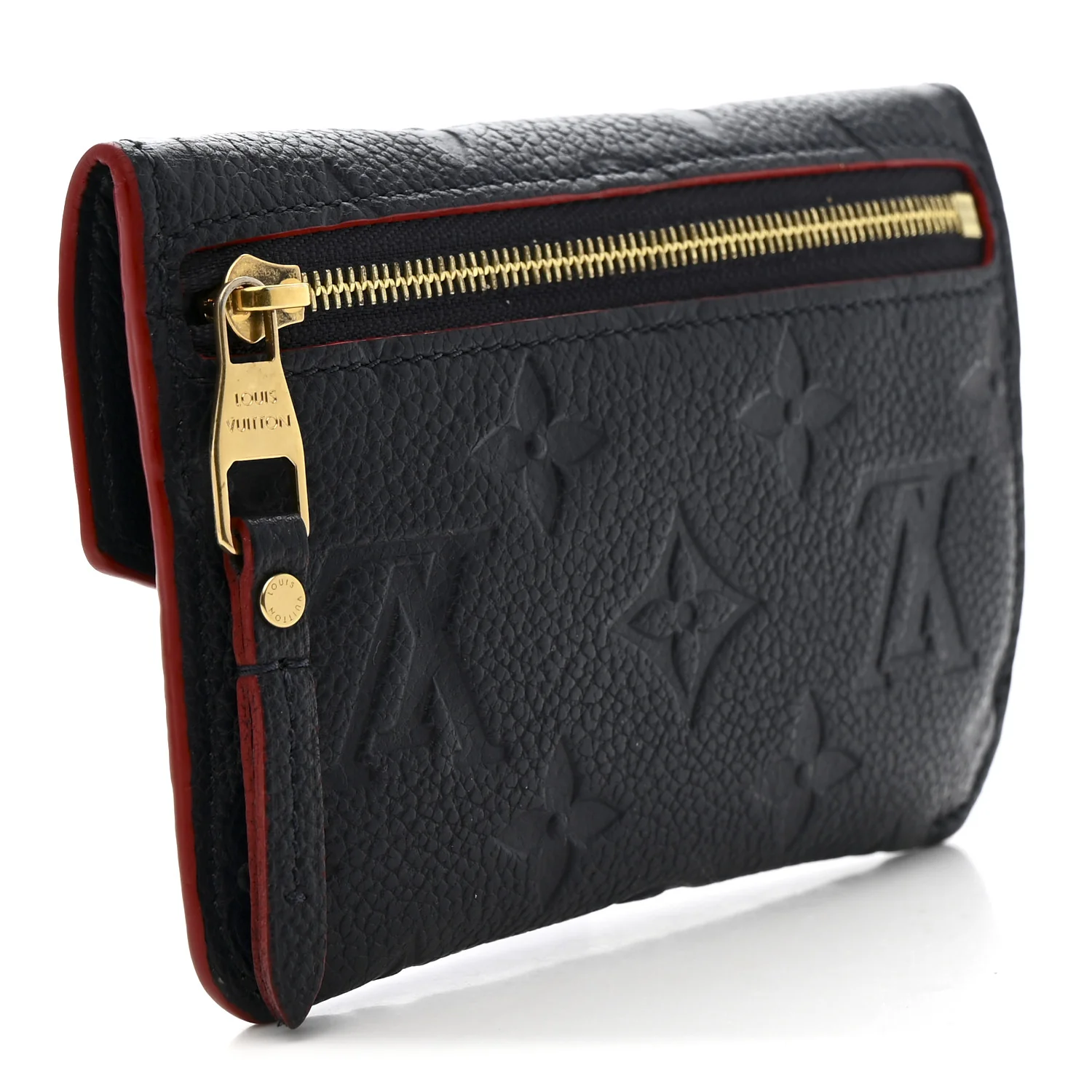 Empreinte Key Pouch Marine Rouge - Image 3