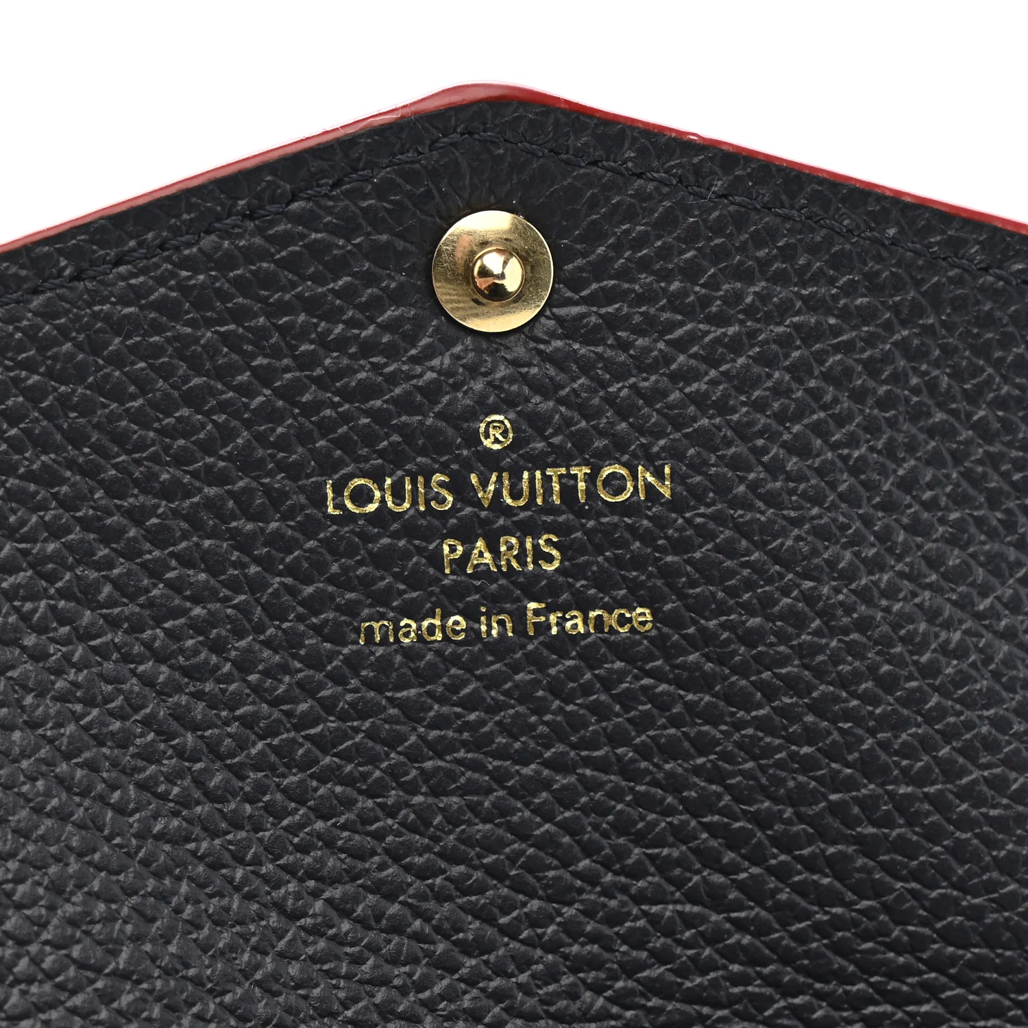 Empreinte Key Pouch Marine Rouge - Image 6