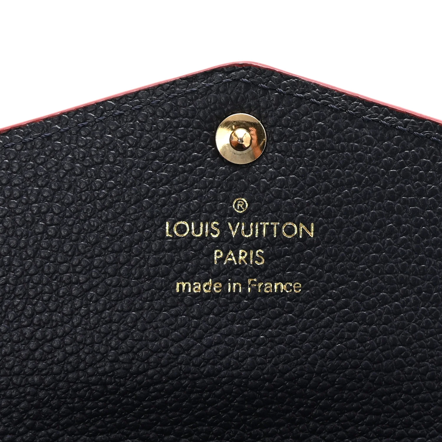 Empreinte Key Pouch Marine Rouge - Image 6