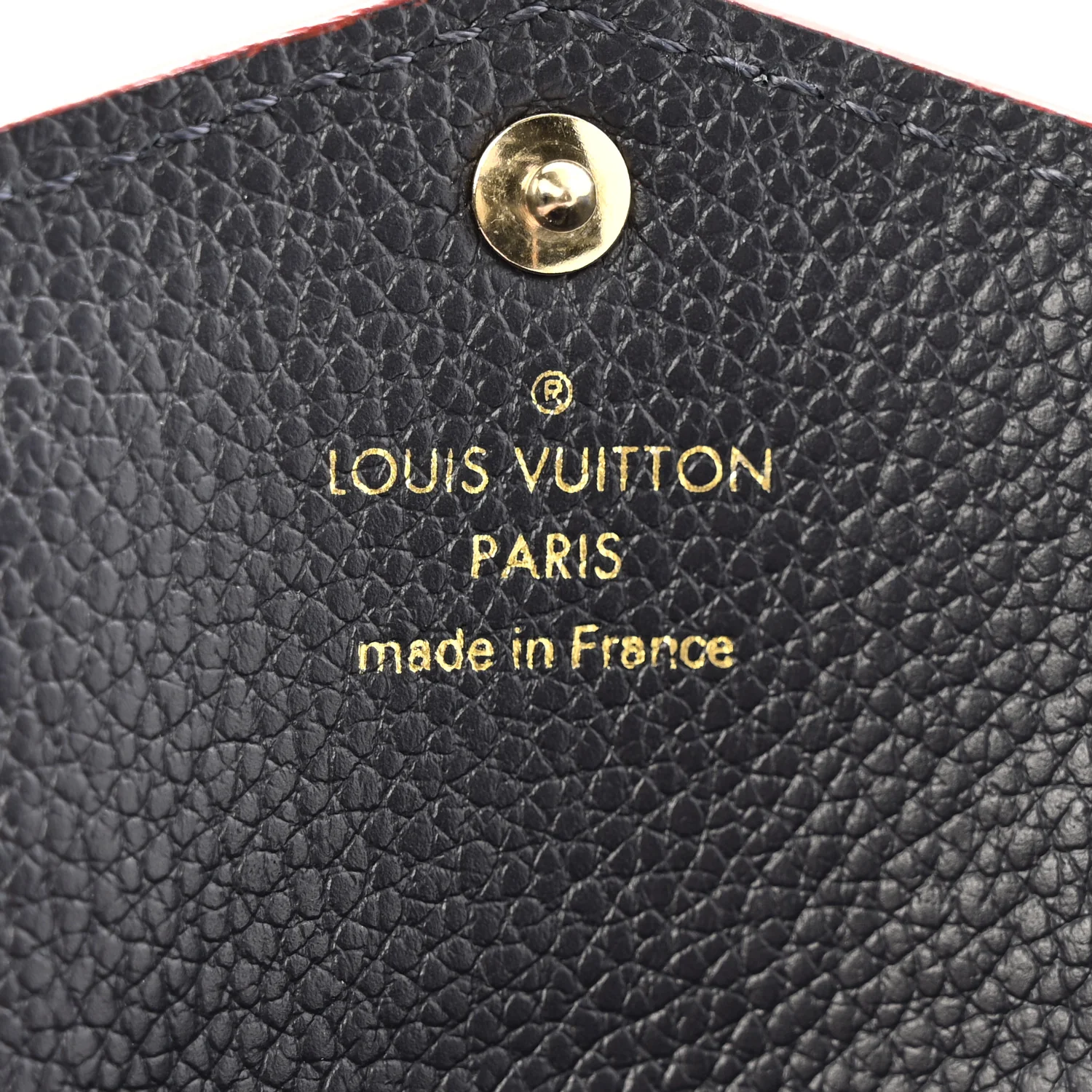 Empreinte Key Pouch Marine Rouge - Image 6