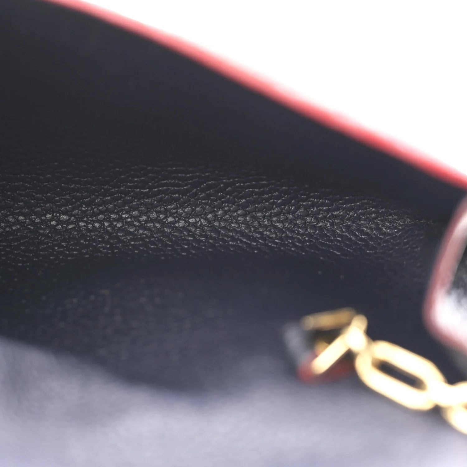 Empreinte Key Pouch Marine Rouge - Image 5