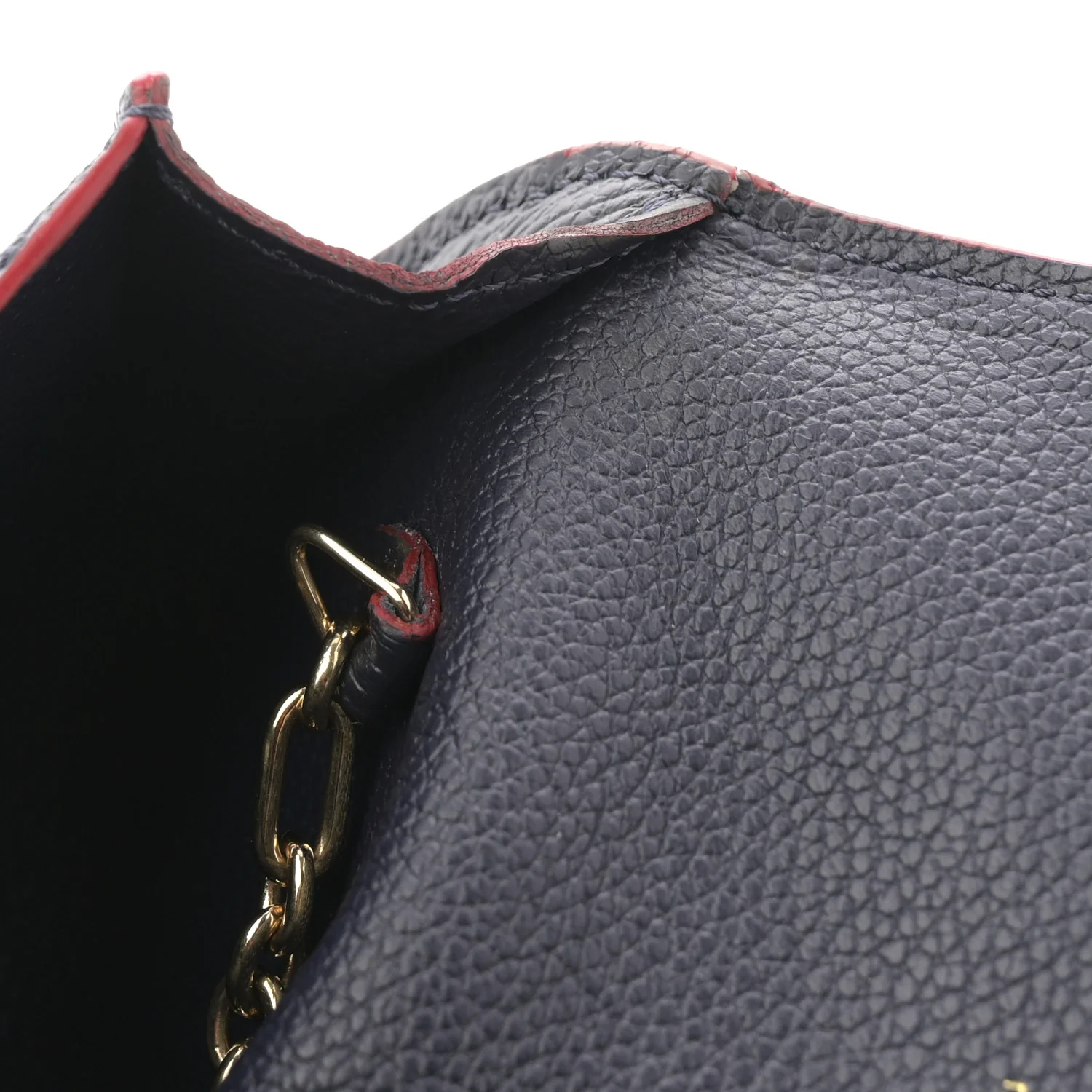 Empreinte Key Pouch Marine Rouge - Image 7