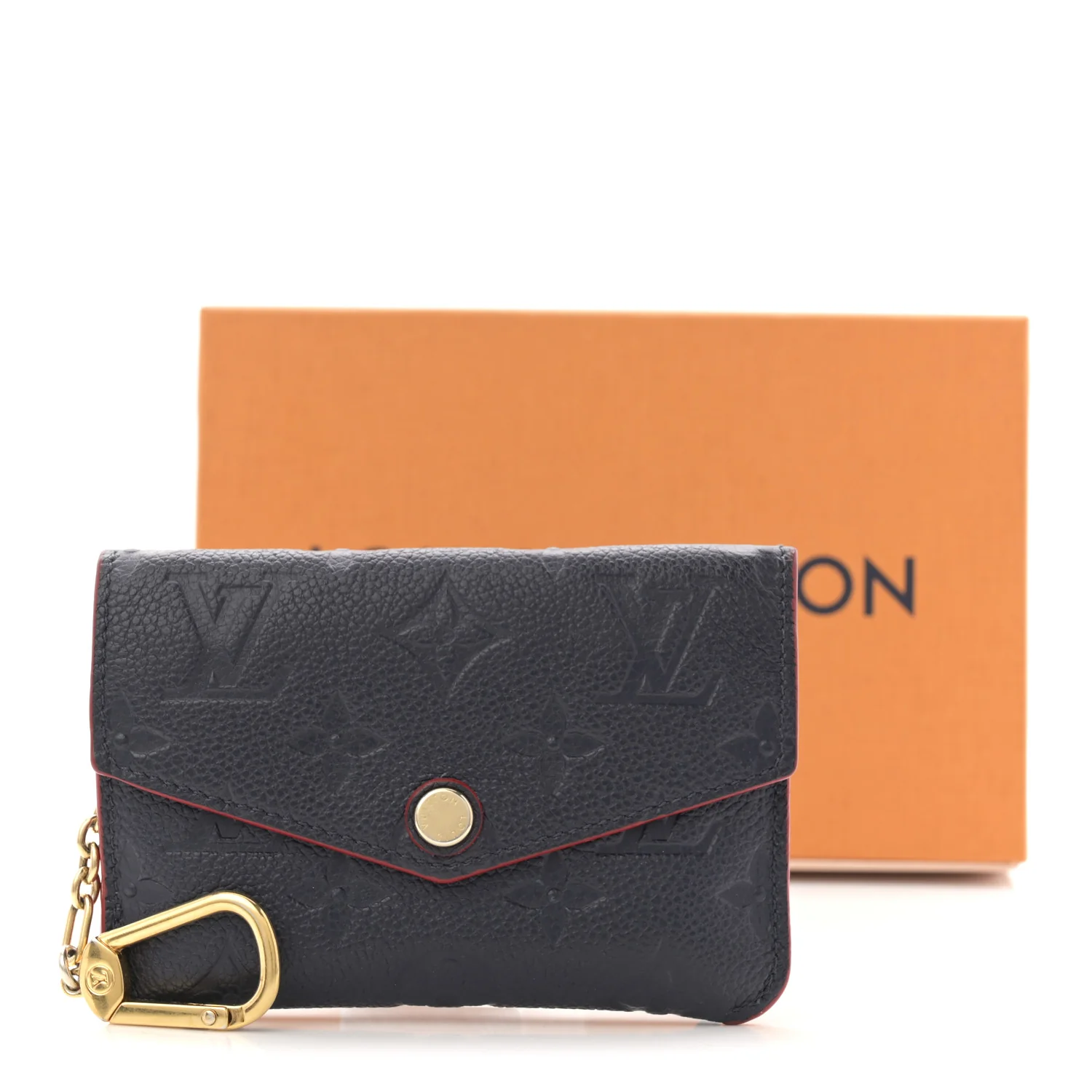 Empreinte Key Pouch Marine Rouge - Image 8