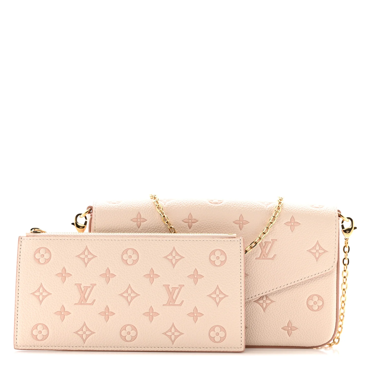 Empreinte Monogram Felicie Pochette Chain Wallet Eden - Image 3