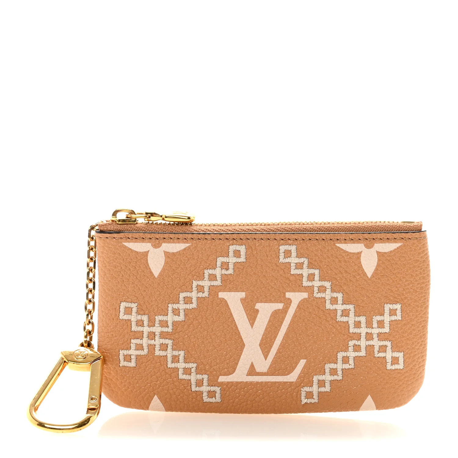 Empreinte Monogram Giant Broderies Key Pouch Arizona