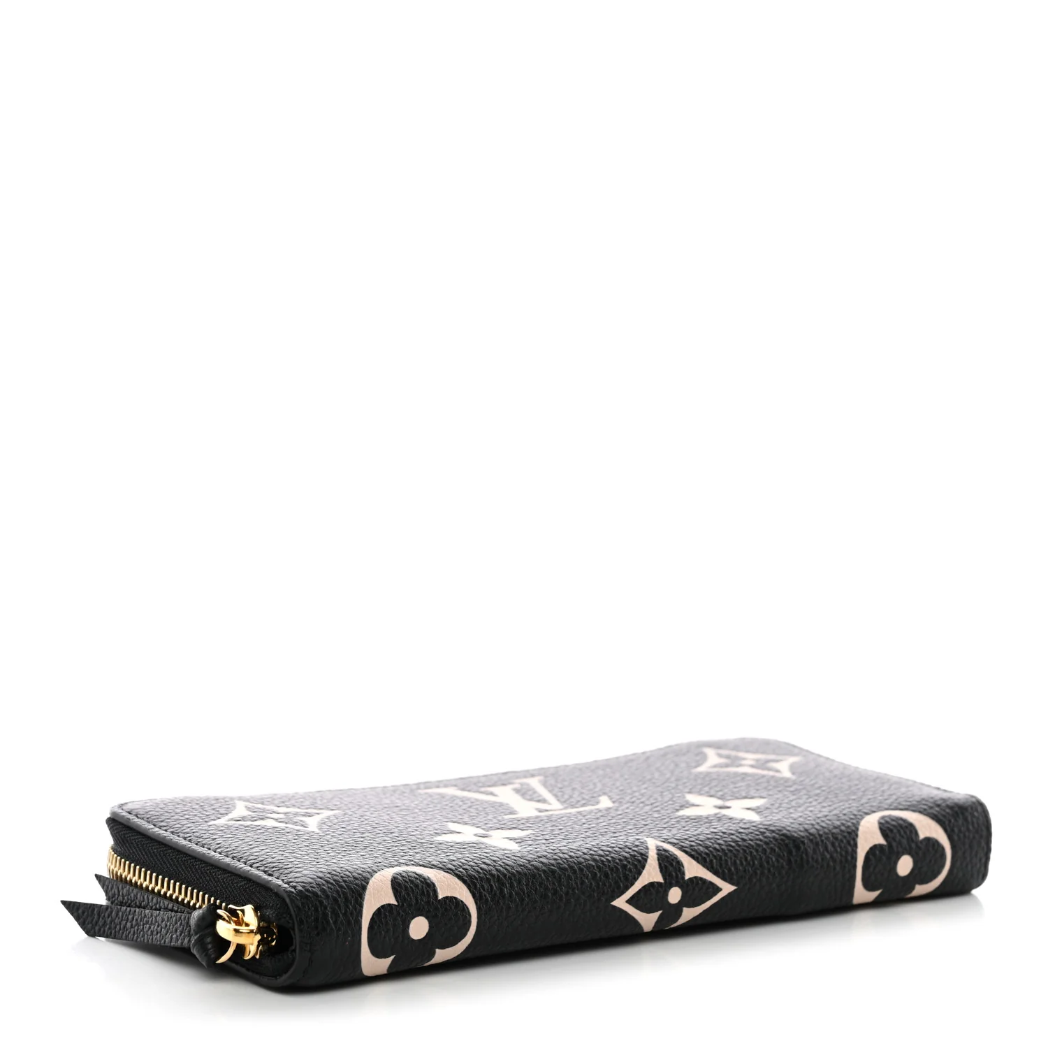 Empreinte Monogram Giant Clemence Wallet Black Beige - Image 4