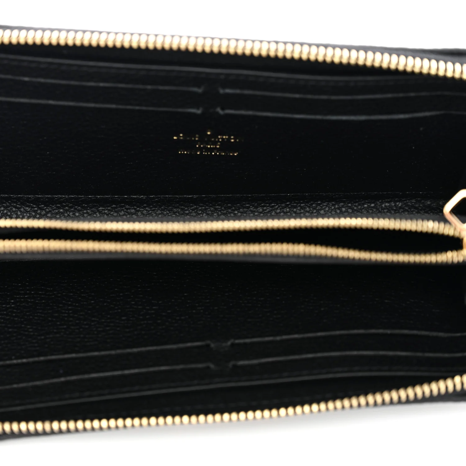 Empreinte Monogram Giant Clemence Wallet Black Beige - Image 5
