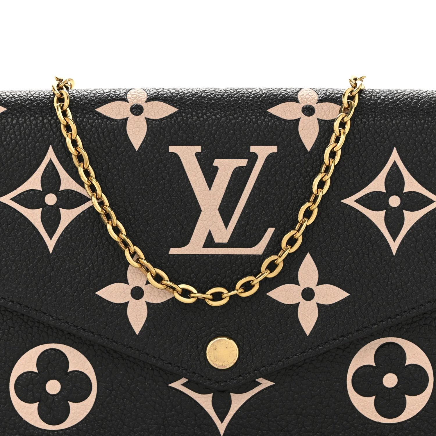 Empreinte Monogram Giant Felicie Pochette Black Beige - Image 8
