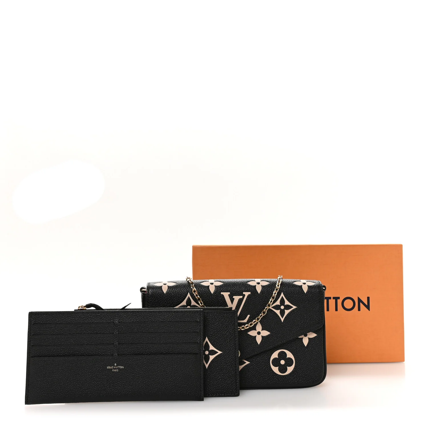Empreinte Monogram Giant Felicie Pochette Black Beige - Image 11