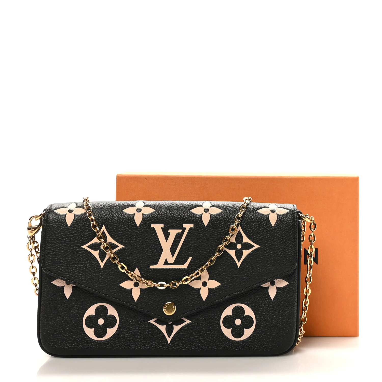 Empreinte Monogram Giant Felicie Pochette Black Beige - Image 10