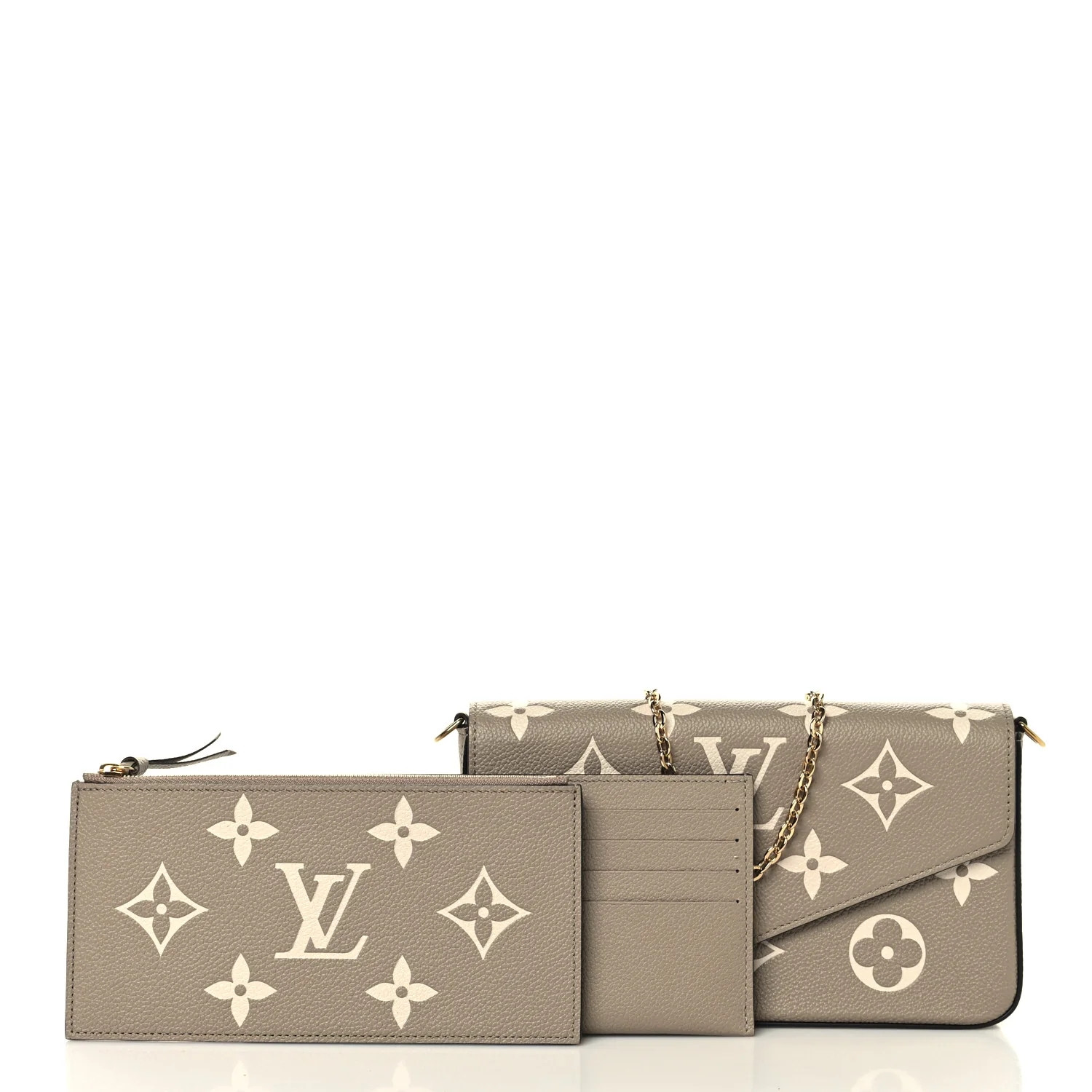 Empreinte Monogram Giant Felicie Pochette Tourterelle Creme - Image 2