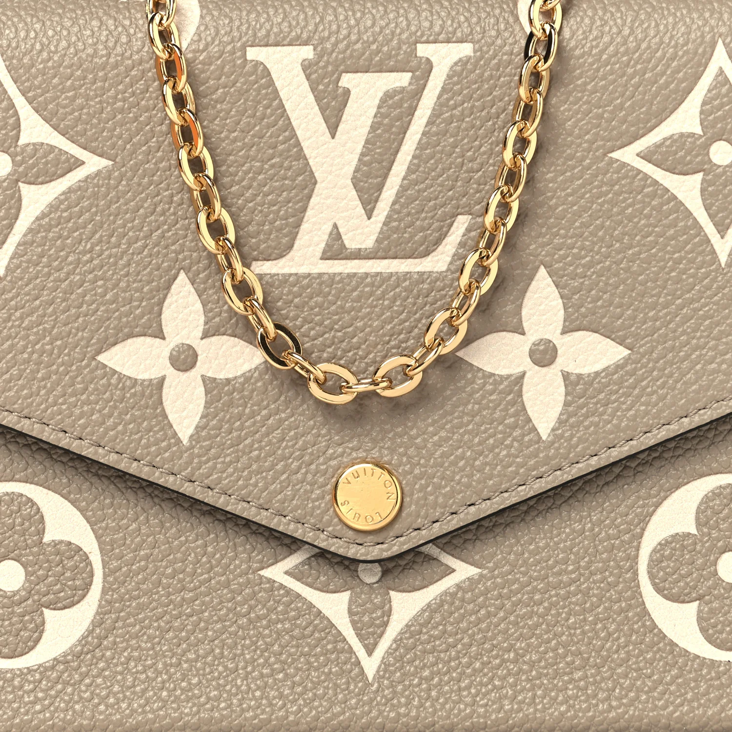Empreinte Monogram Giant Felicie Pochette Tourterelle Creme - Image 8