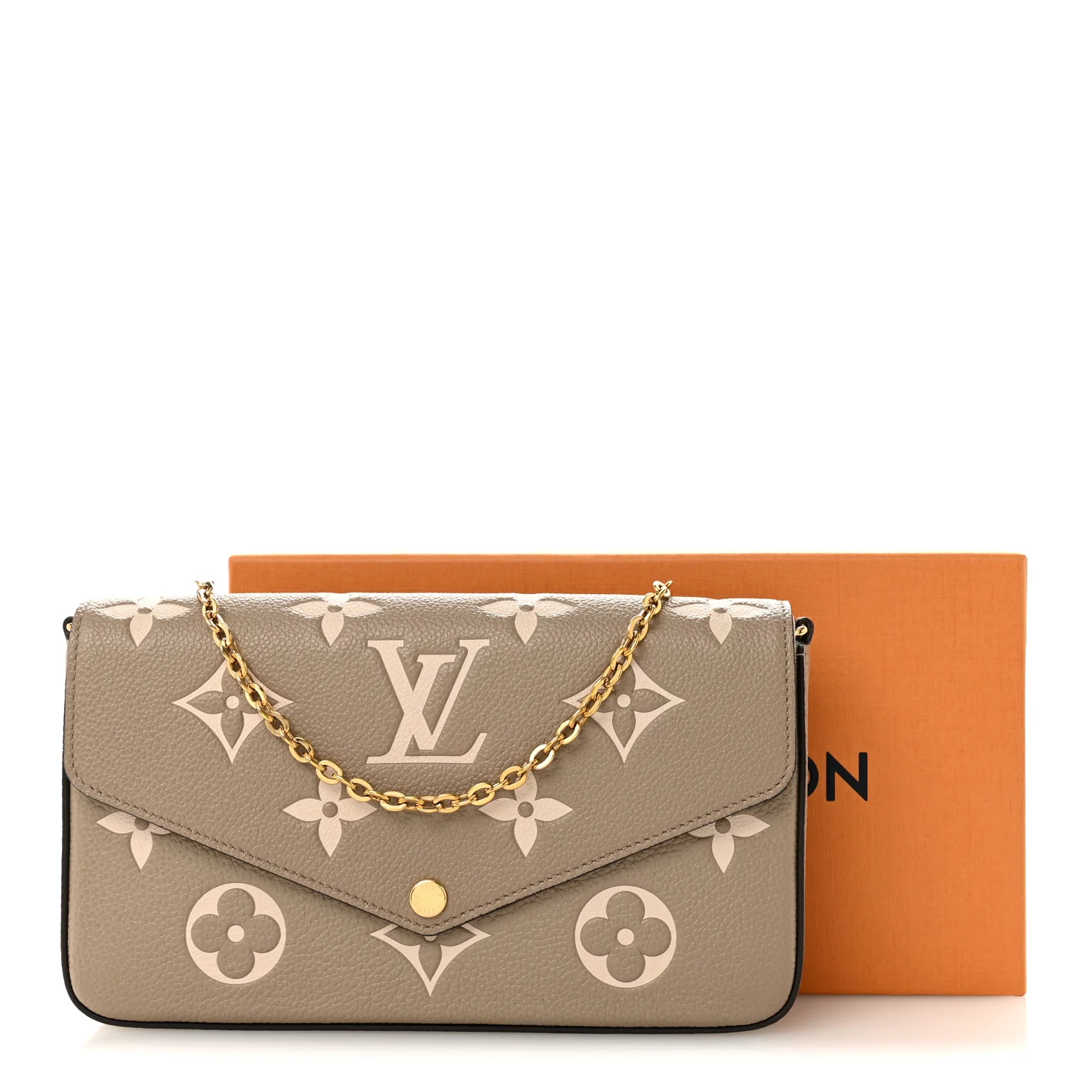 Empreinte Monogram Giant Felicie Pochette Tourterelle Creme - Image 13
