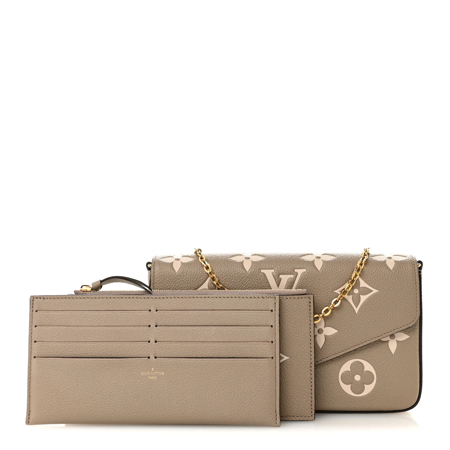 Empreinte Monogram Giant Felicie Pochette Tourterelle Creme - Image 3