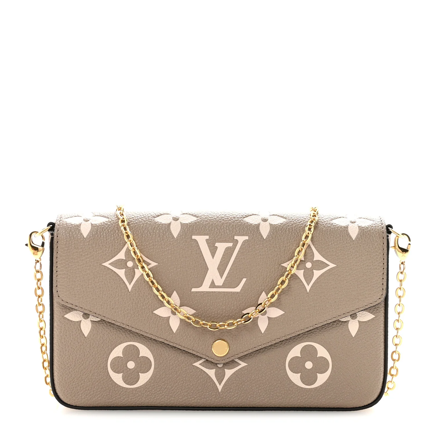 Empreinte Monogram Giant Felicie Pochette Tourterelle Creme