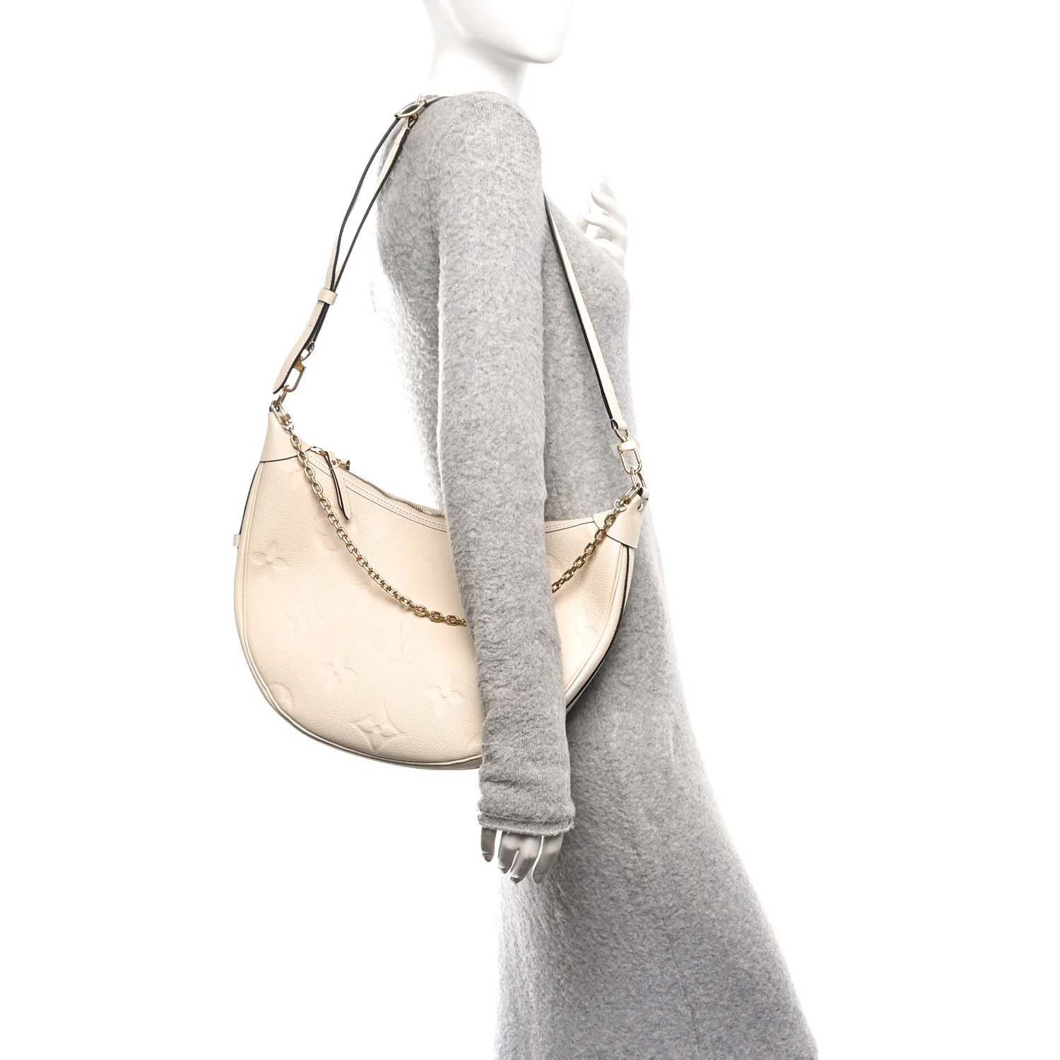 Empreinte Monogram Giant Loop Hobo Cream - Image 2