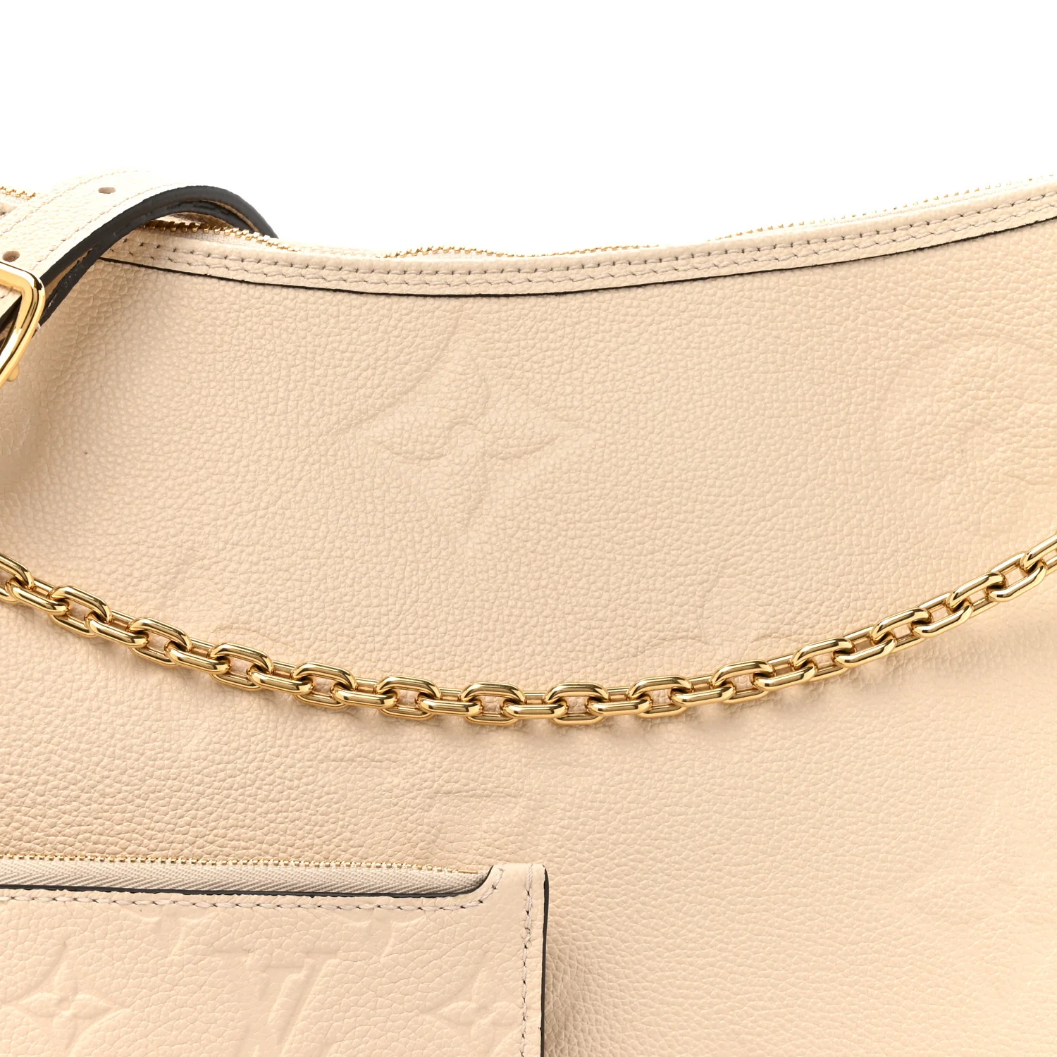 Empreinte Monogram Giant Loop Hobo Cream - Image 8