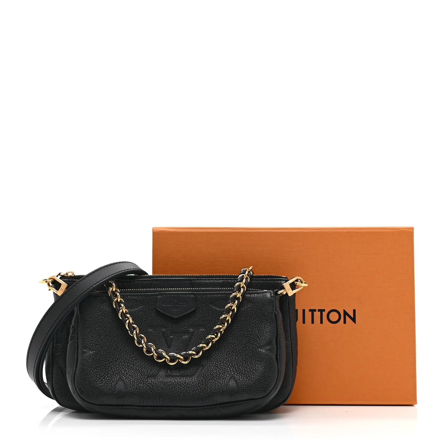 Empreinte Monogram Giant Multi Pochette Accessories Black - Image 11