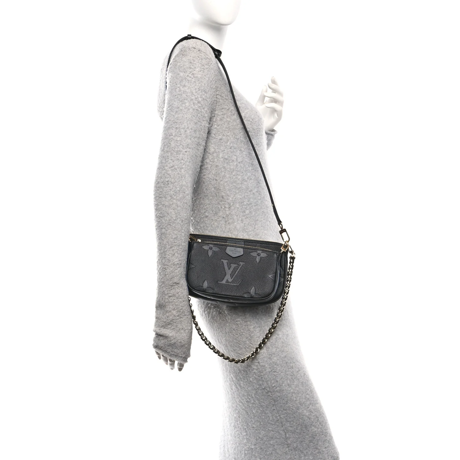 Empreinte Monogram Giant Multi Pochette Accessories Black - Image 2