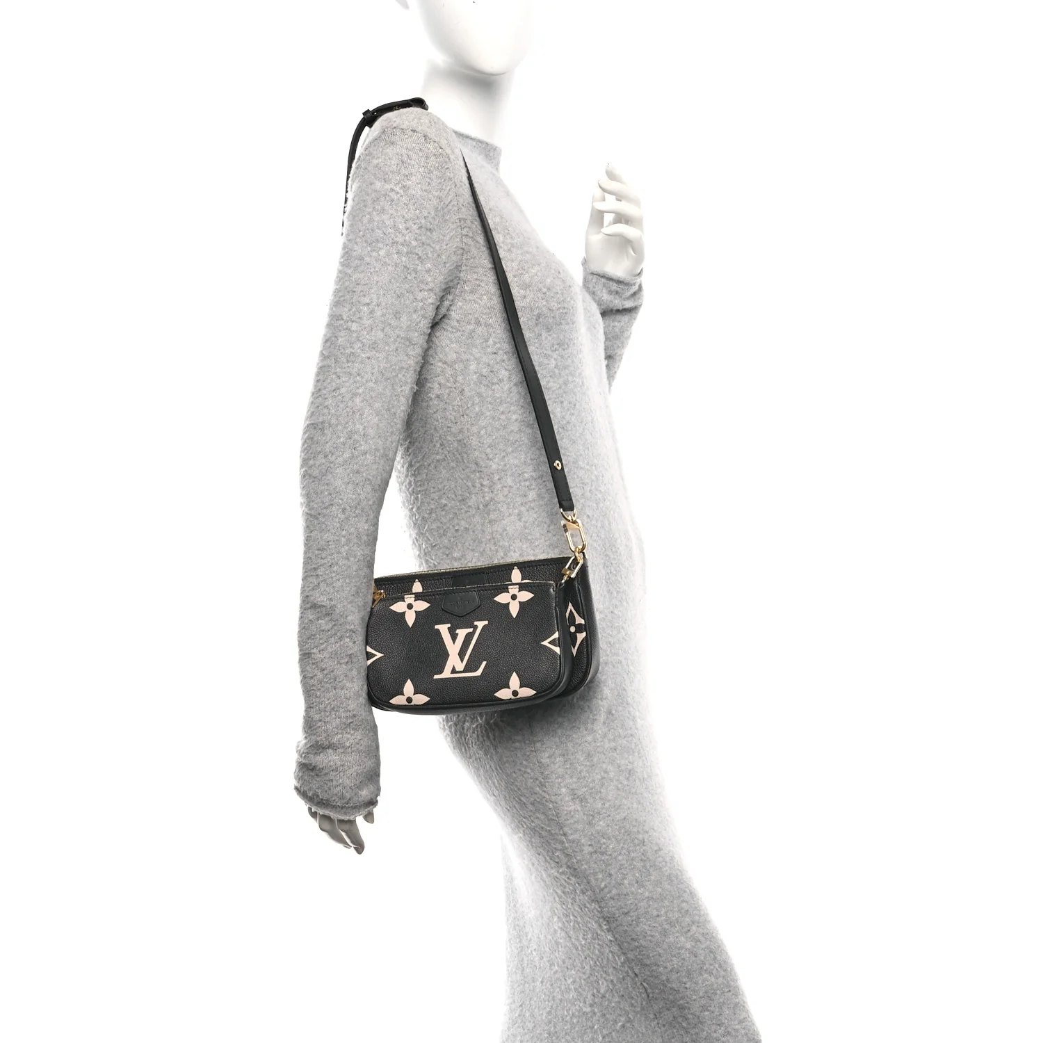 Empreinte Monogram Giant Multi Pochette Accessories Black Beige - Image 2