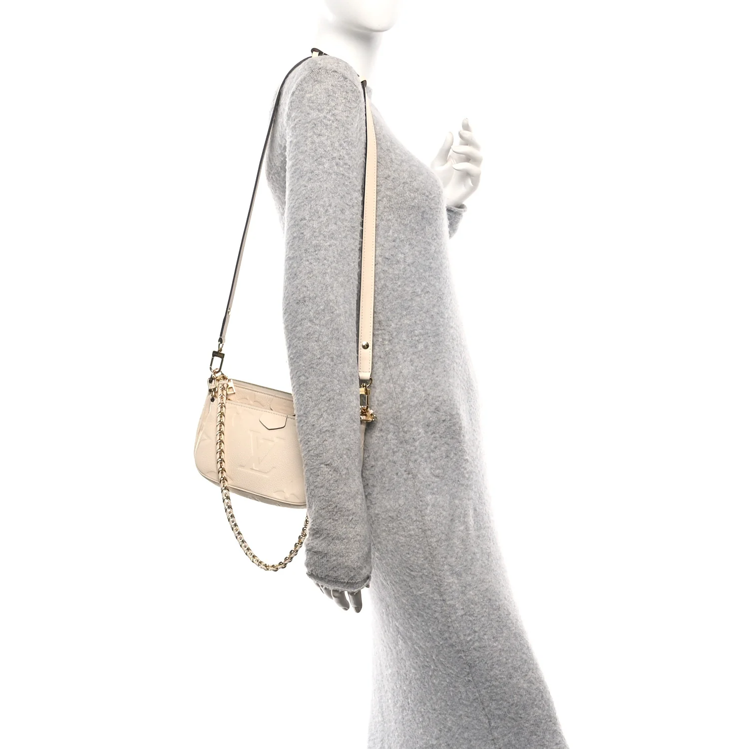 Empreinte Monogram Giant Multi Pochette Accessories Cream - Image 2