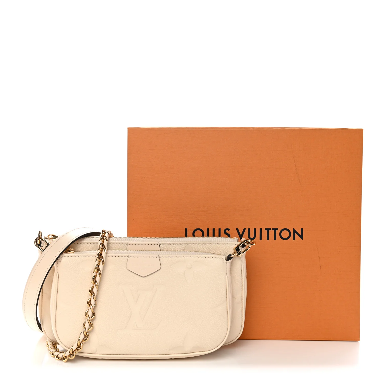 Empreinte Monogram Giant Multi Pochette Accessories Cream - Image 11