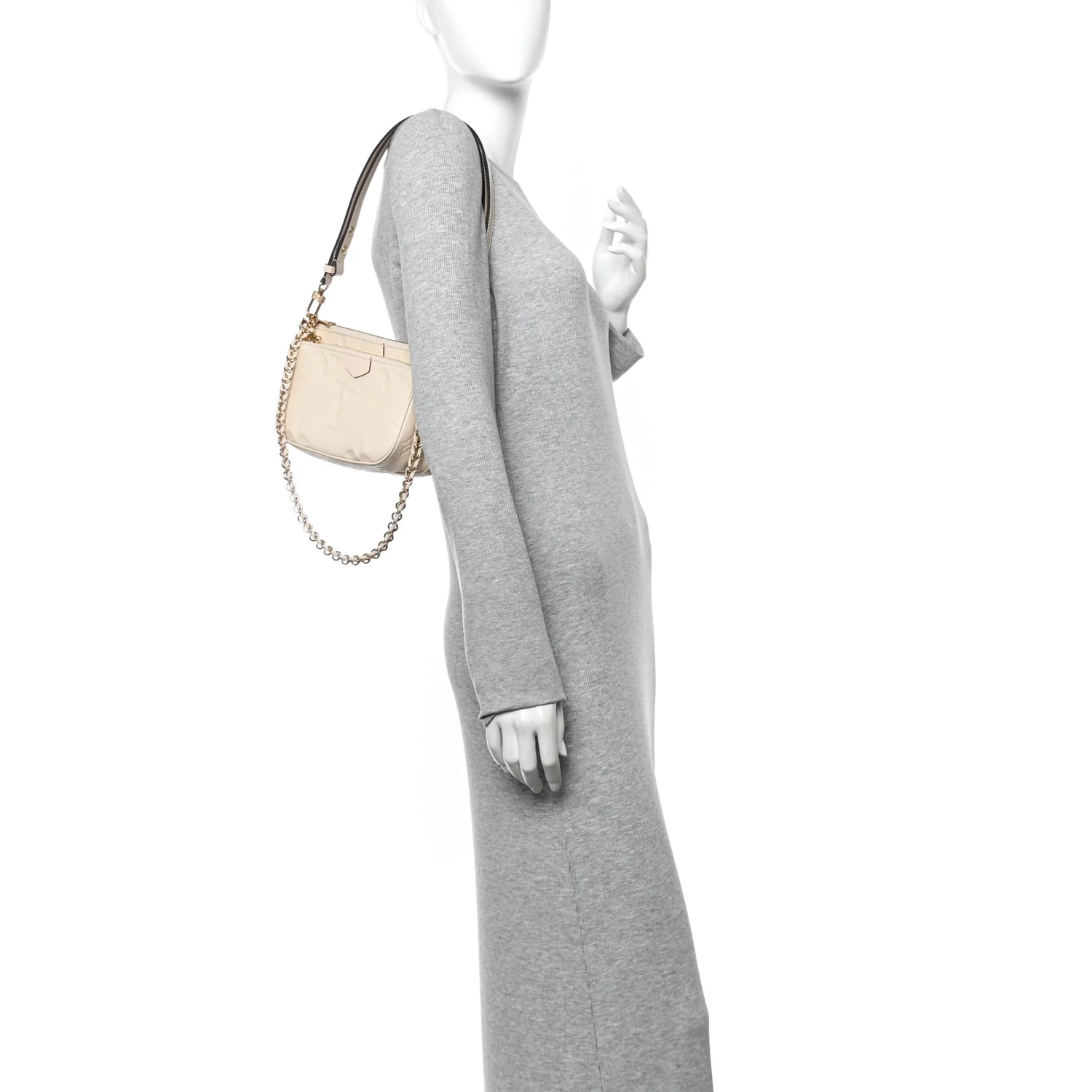 Empreinte Monogram Giant Multi Pochette Accessories Cream - Image 2