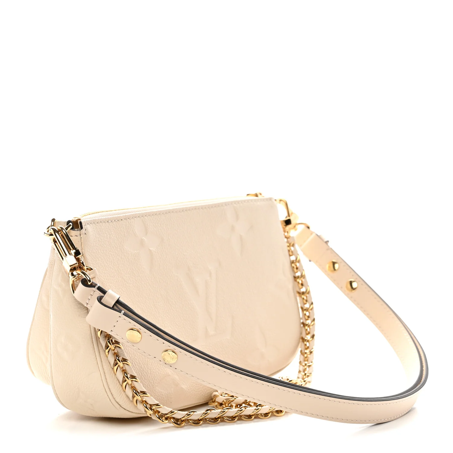 Empreinte Monogram Giant Multi Pochette Accessories Cream - Image 3
