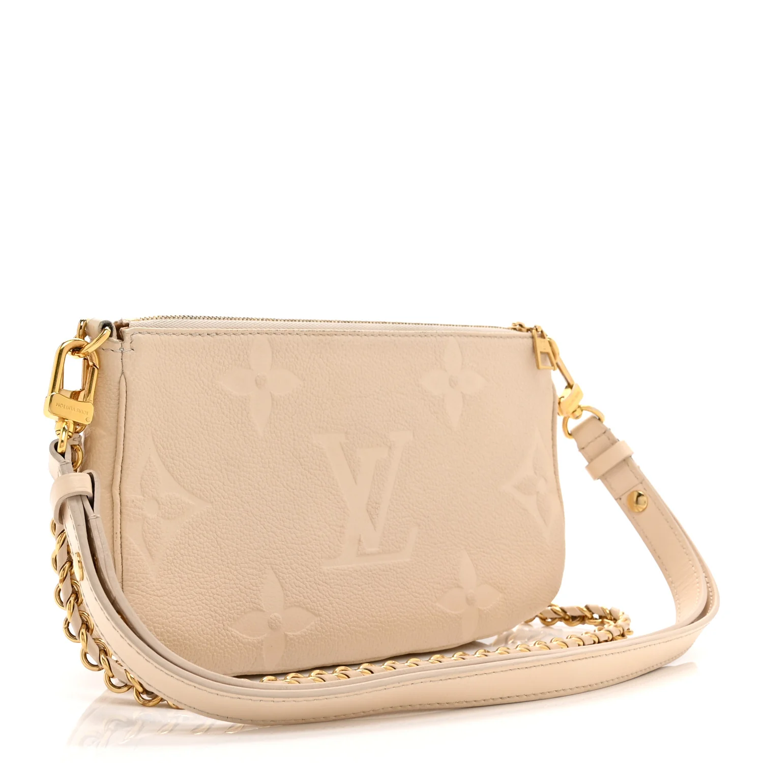 Empreinte Monogram Giant Multi Pochette Accessories  Cream - Image 3