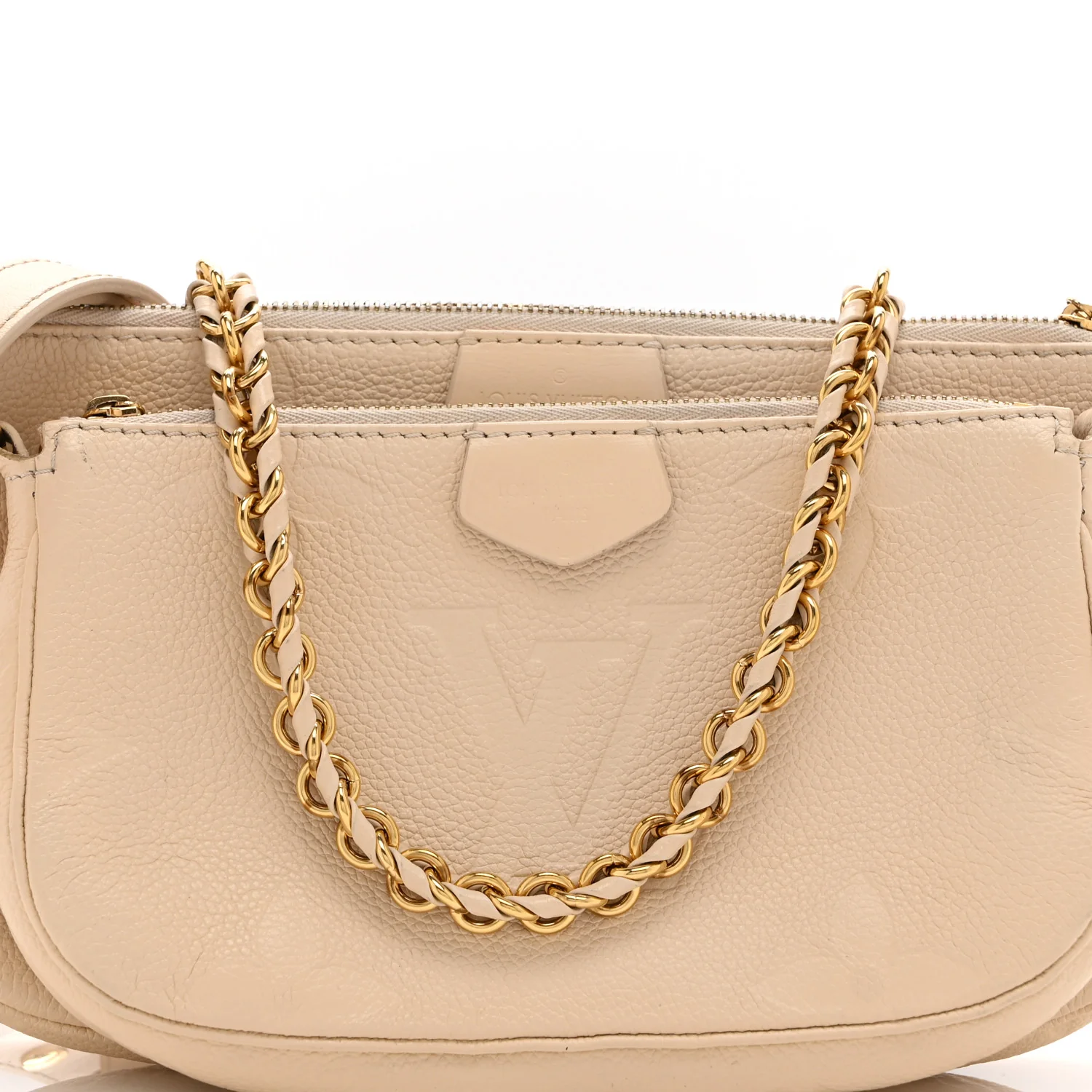 Empreinte Monogram Giant Multi Pochette Accessories  Cream - Image 8