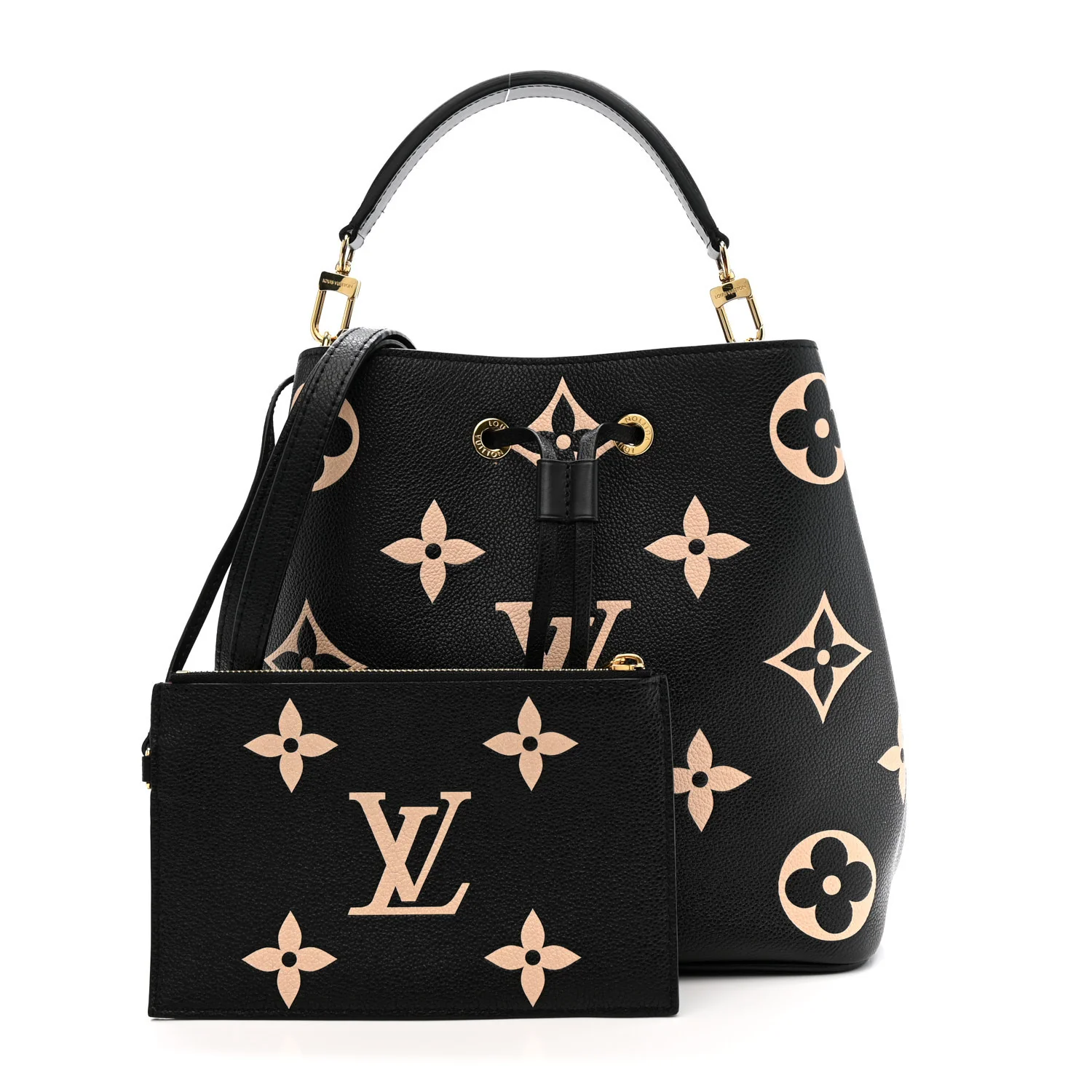Empreinte Monogram Giant Neonoe MM Black Beige - Image 3